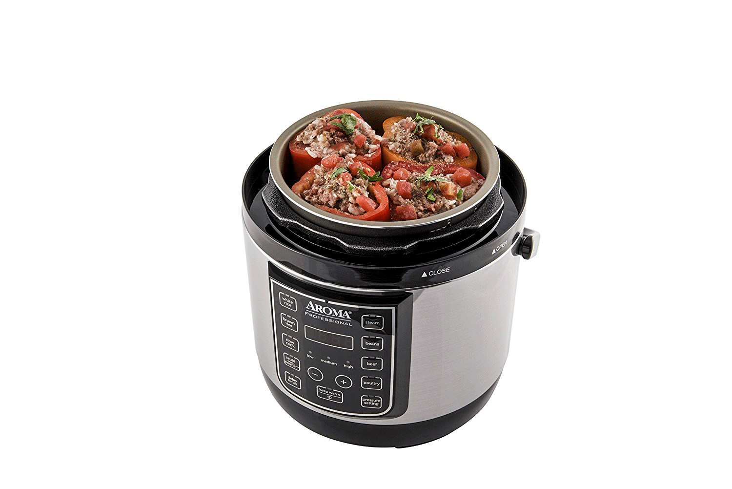 Aroma-APC-805SB,-Professional-Cool-Touch-Pressure-Rice-Cooker-8-Cup-(cooked)-4-Cup-(uncooked),-Silver-7