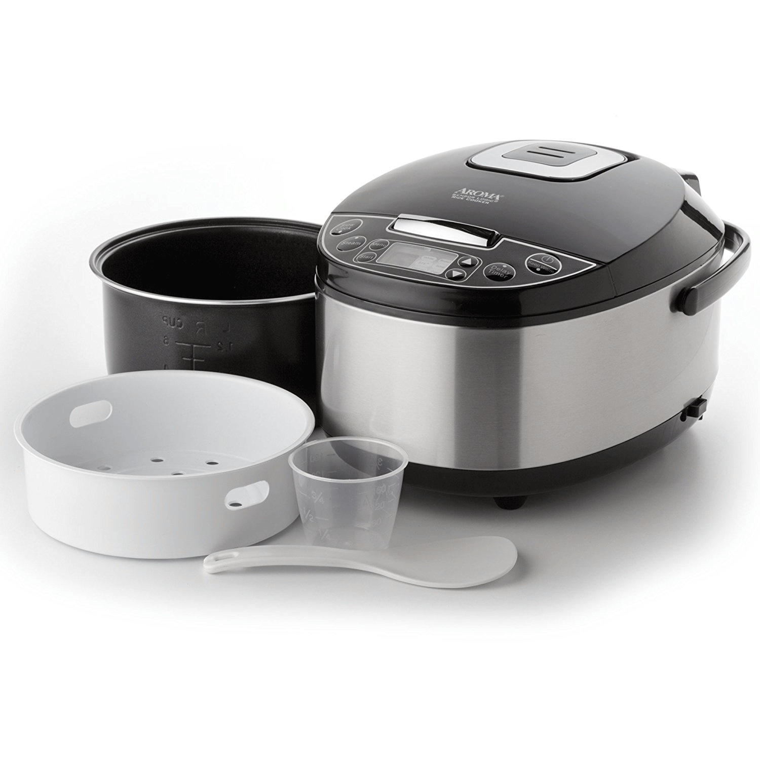 Aroma-ARC-616SB,-Professional-Stainless-Steel-Rice-Cooker-2