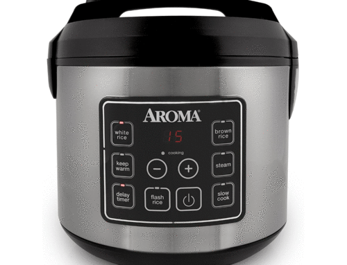 Aroma ARC-150SB, SS Exterior Digital Rice Cooker, 20 Cup (cooked) 10 cup (uncooked)